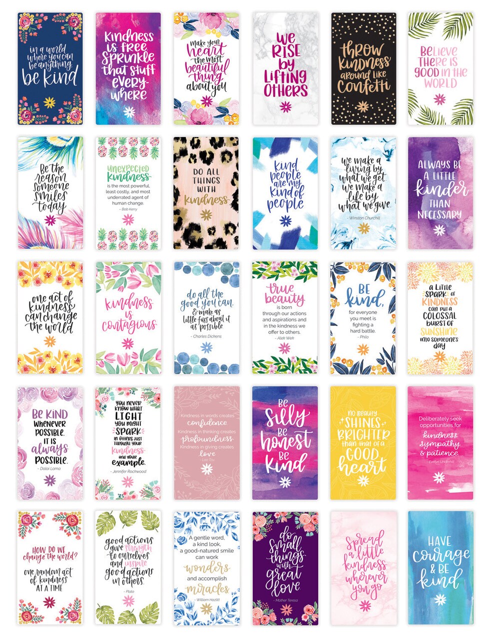 bloom daily planners Card Deck, 2" x 3.5", Act of Kindness Cards